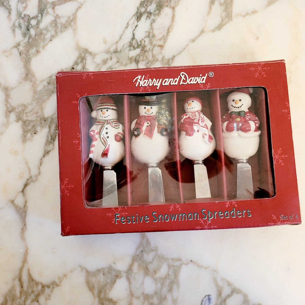 Harry and David Festive Snowman Speaders